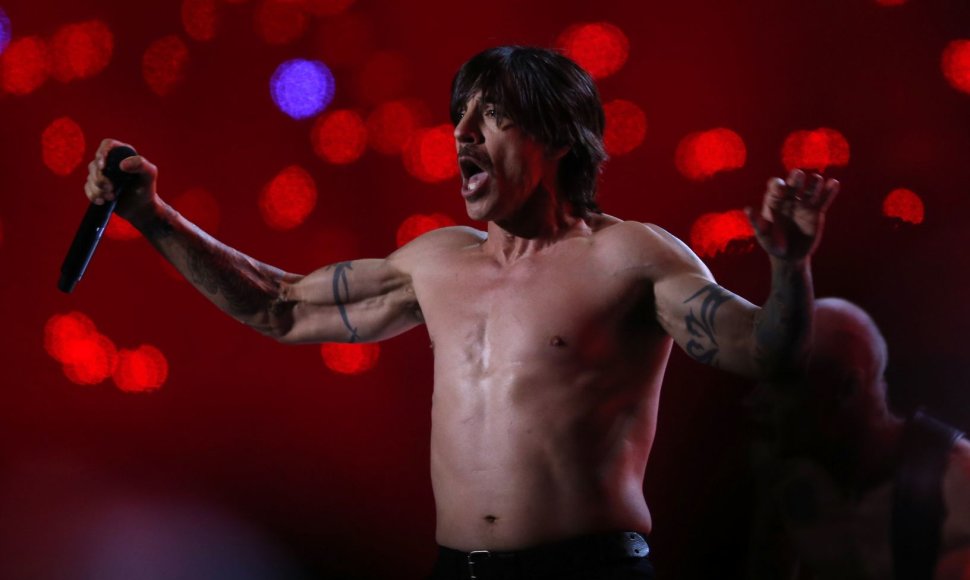 Anthony Kiedis iš grupės „Red Hot Chili Peppers“