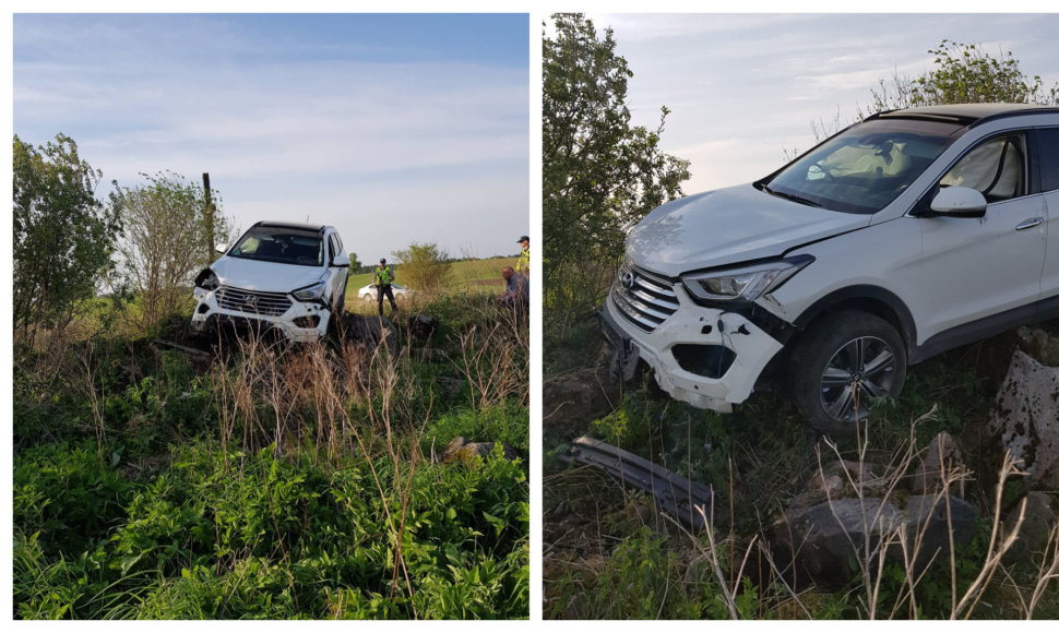 Kėdainiuose pavogtas ir Radvilišlio rajone aptiktas „Hyundai“