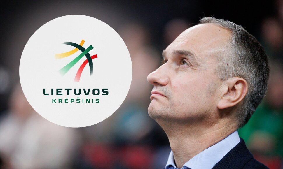 Naujasis logotipas ir Mindaugas Balčiūnas