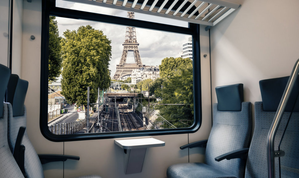 Traukinys Paryžiuje