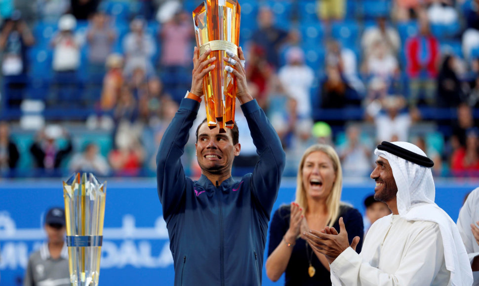 Rafaelis Nadalis paskutinį kartą turnyrą laimėjo 2016 metais