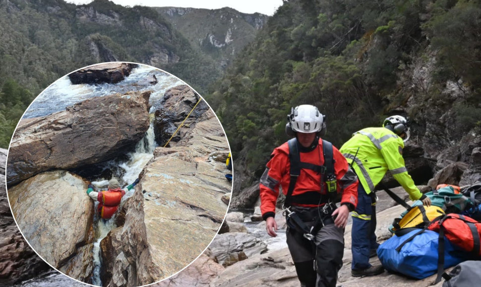 Tasmanijoje išgelbėtas lietuvis