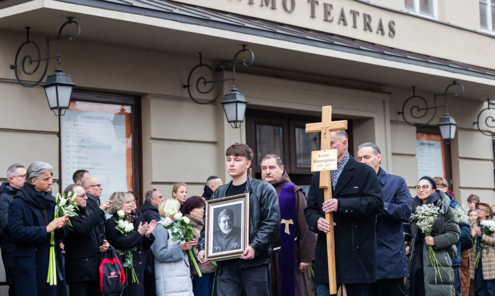 K.Smoriginas išlydimas į paskutiniąją kelionę