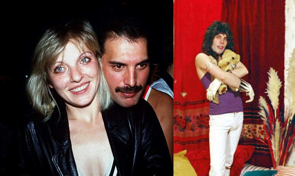 Freddie Mercury ir Mary Austin 