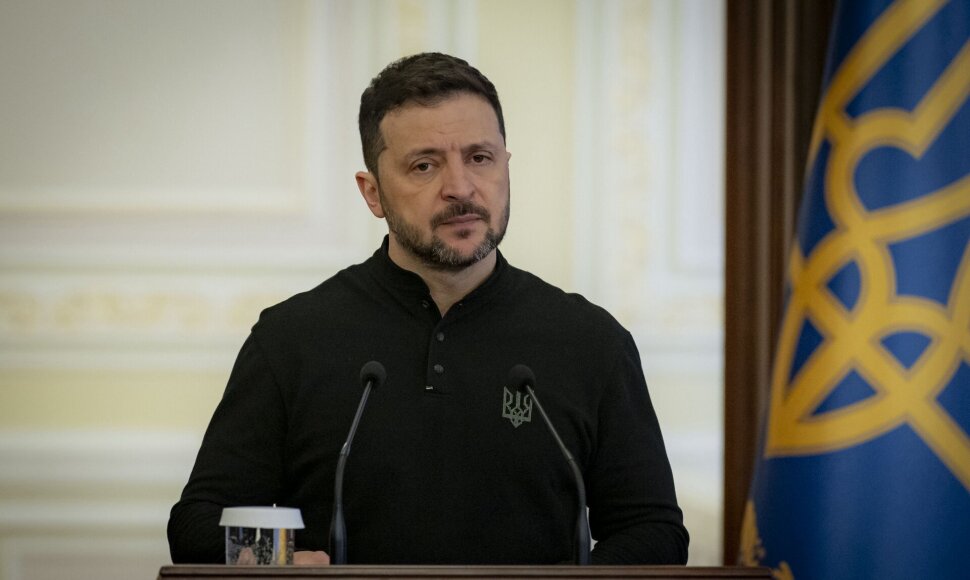 V. Zelenskis / Ukraine Presidency/Ukrainian Pre / ZUMAPRESS.com