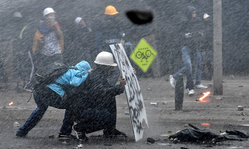 Protestai Kolumbijoje