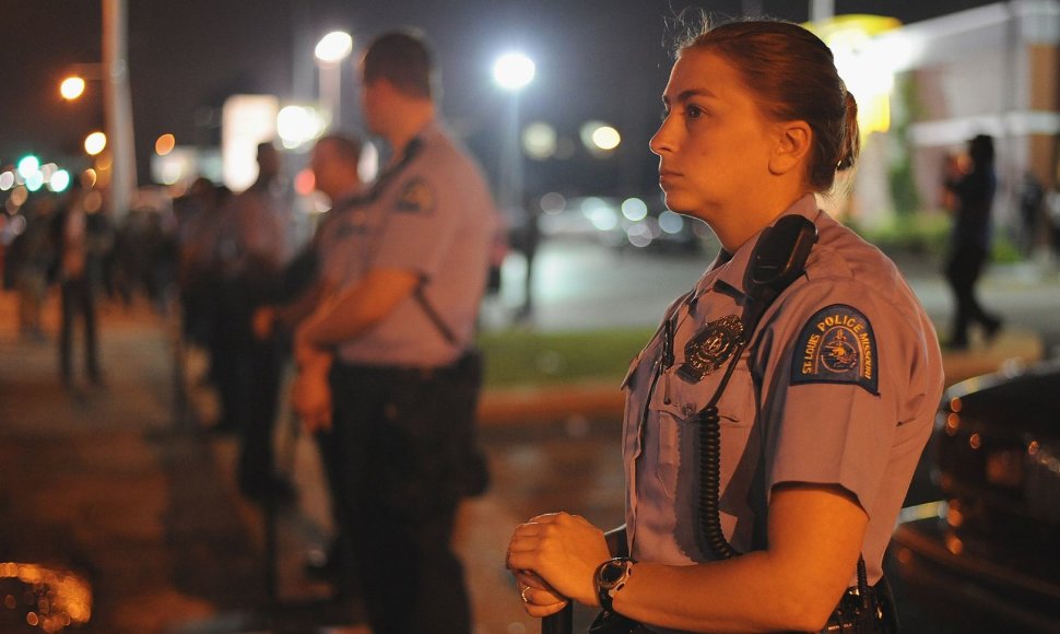 Policininkai Fergusone