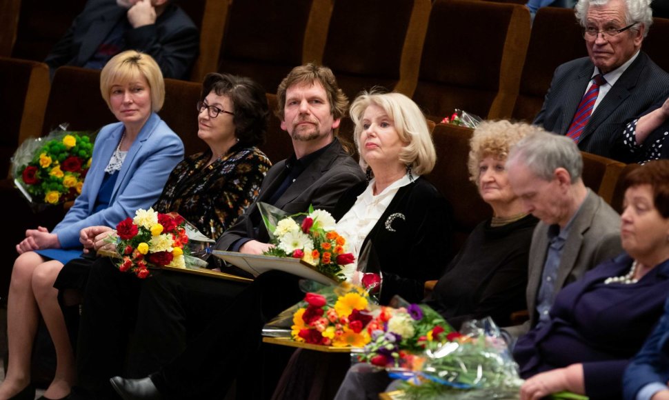 Vyriausybės kultūros ir meno premijų įteikimo ceremonija