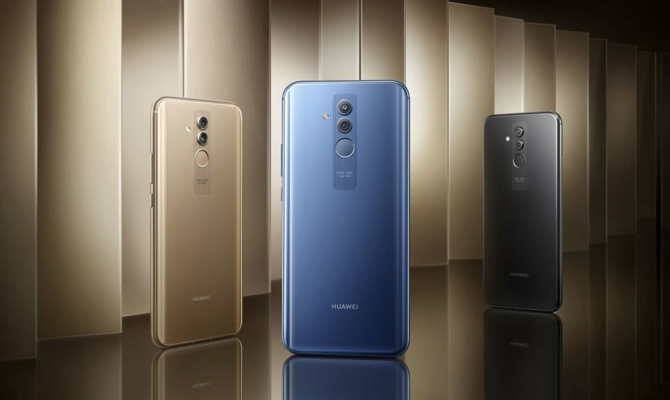 „Huawei Mate 20 Lite“ išmanieji telefonai