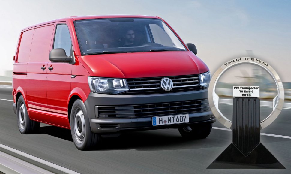 „Volkswagen Transporter“ – „Metų furgonas 2016”