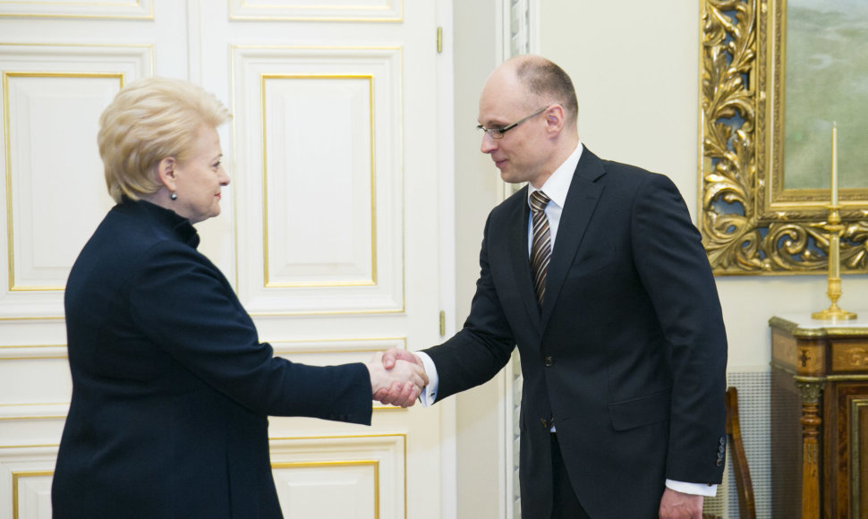Dalia Grybauskaitė ir Tomas Žilinskas