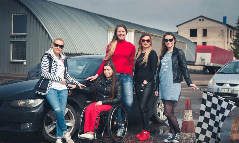 Racing ladies, Vytauto Pilkausko nuotr.