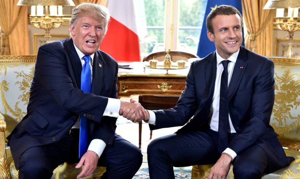 Donaldo Trumpo vizitas Prancūzijoje