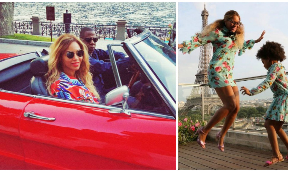 Beyonce ir Jay Z su dukra Blue Ivy