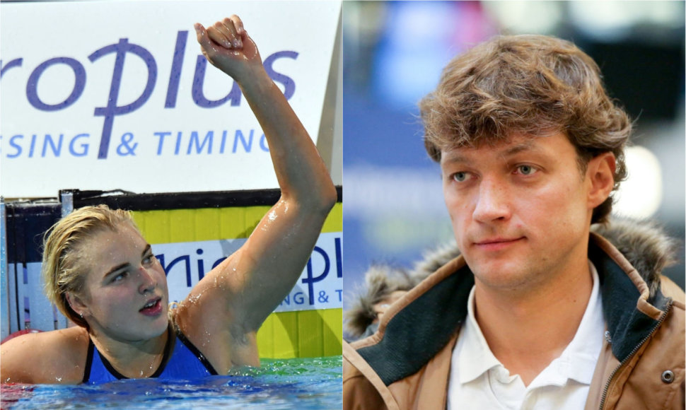 Rūta Meilutytė ir Paulius Andrijauskas