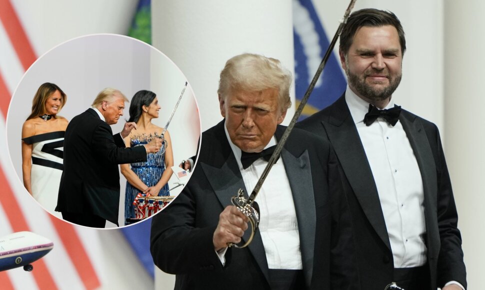 Donaldas Trumpas ir J.D.Vance'as