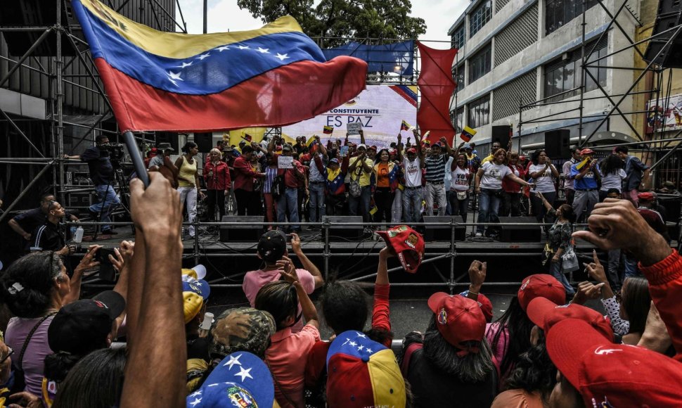 Opozicijos demonstracija Venesueloje