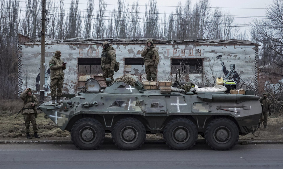 Ukrainos kariai Donecko regione