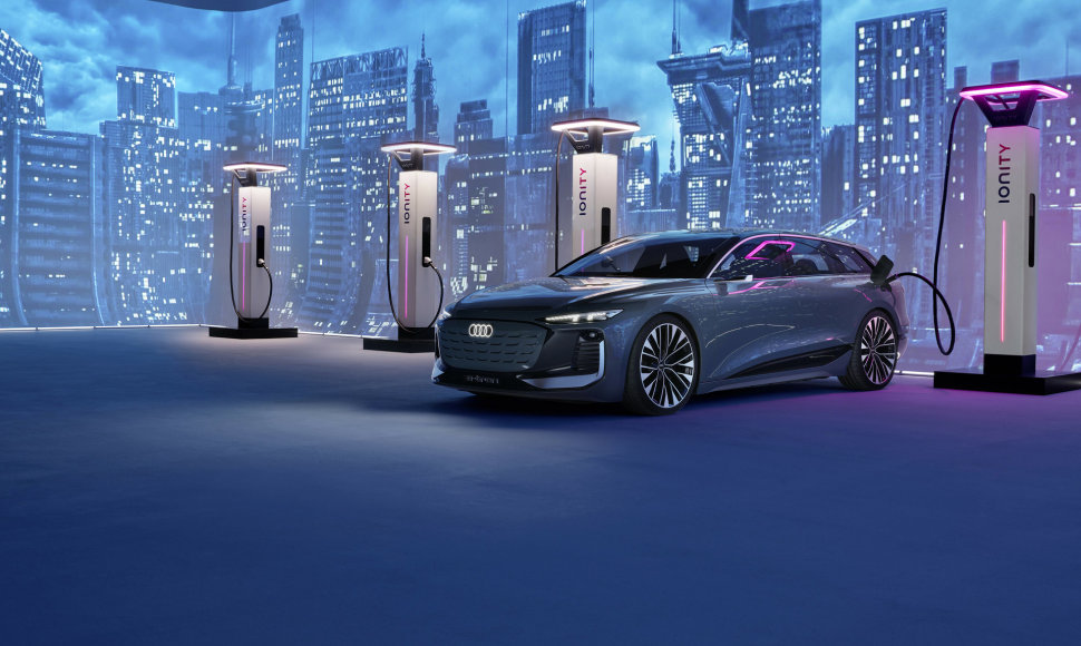 Elektromobilis „Audi A6 Avant e-tron concept“