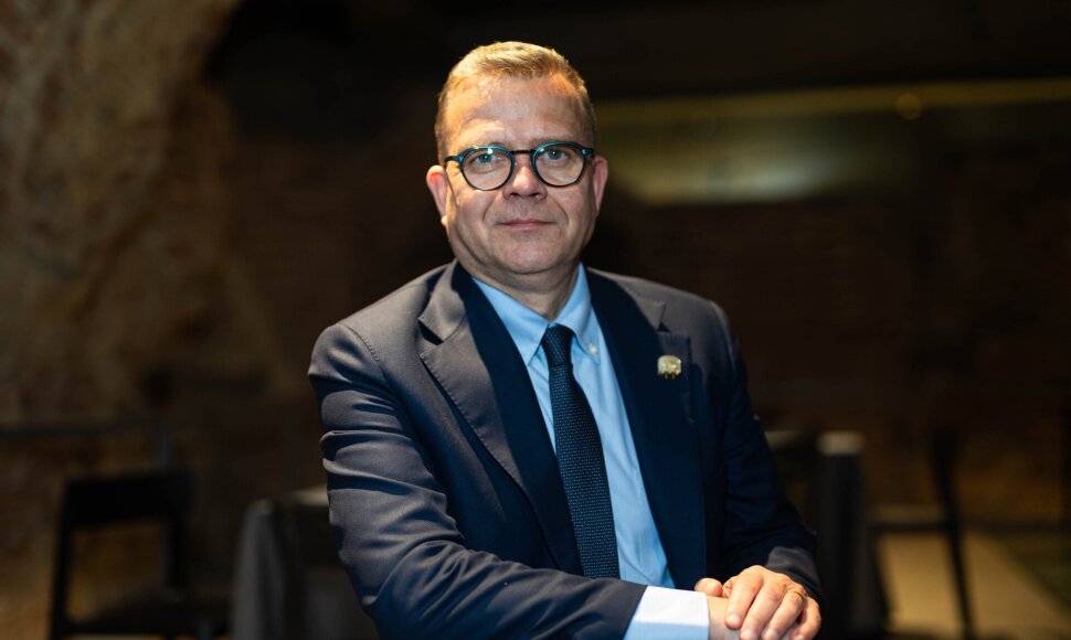 Petteri Orpo / Robertas Riabovas/BNS nuotr.