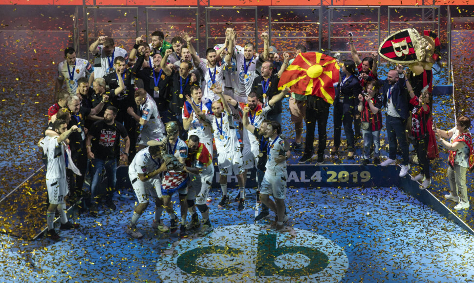 Skopjės „Vardar“ rankininkai triumfavo 2018-2019 metų Čempionų lygoje.