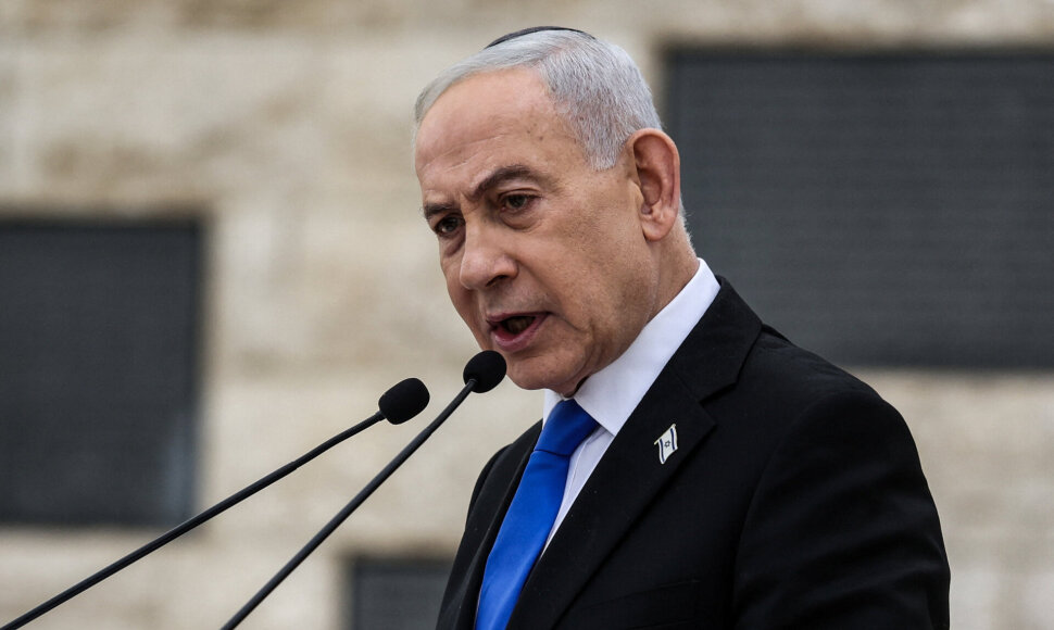 Benjaminas Netanyahu / ILIA YEFIMOVICH / via REUTERS