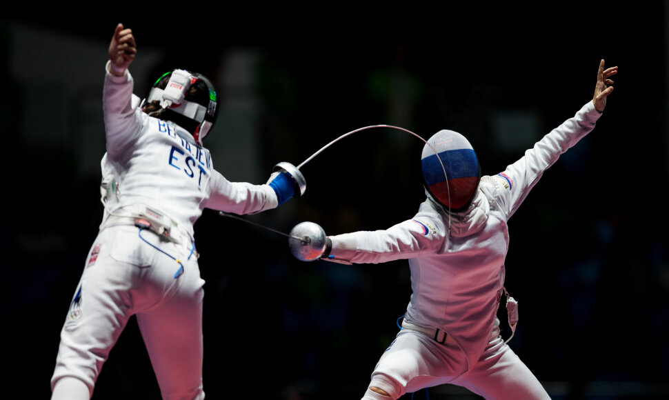 Estijos ir Rusijos fechtuotojos 2016-ųjų Rio de Žaneiro olimpiadoje