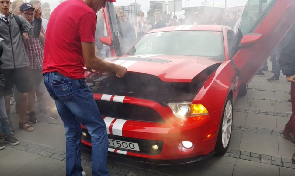 „Ford Mustang Shelby“ parodoje „LTU Car Auto Show“