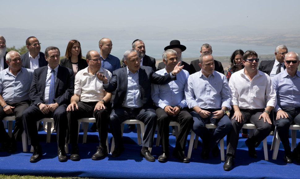 Izraelio vyriausybės posėdis Golano aukštumose