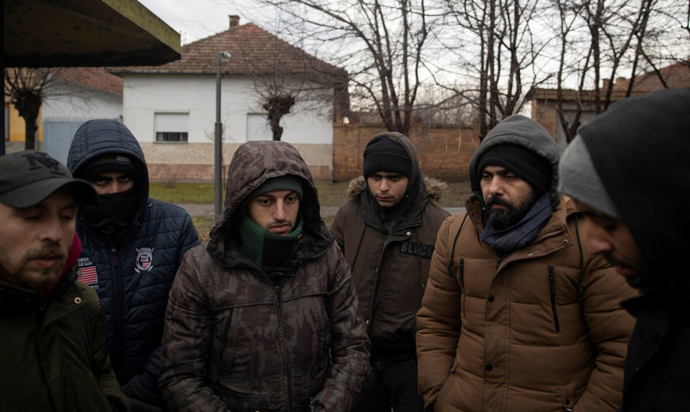 Į Vengriją pamėginę įsiveržti nelegalūs migrantai