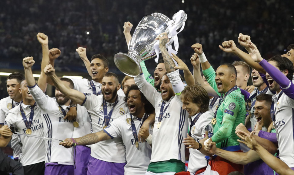 „Real“ triumfas 2016-17 m. Čempionų lygoje
