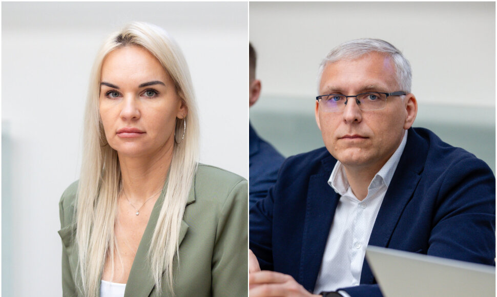 Eglė Andriuškienė ir Paulius Keras