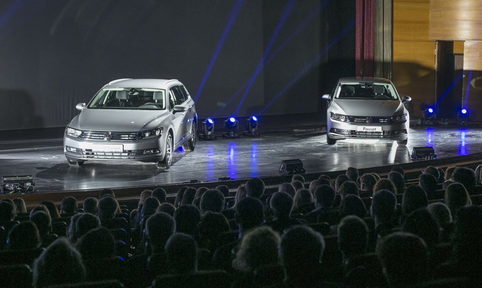 „Volkswagen Passat“ pristatytas Lietuvos nacionaliniame operos ir baleto teatre