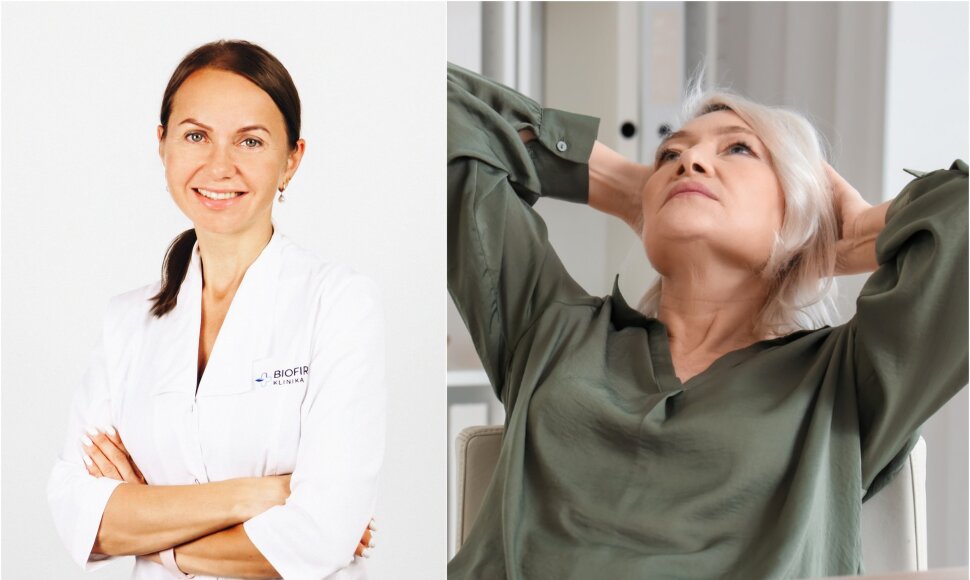 Gydytoja aku&scaron;erė-ginekologė dr. Lina Mockevičienė / Menopauzė