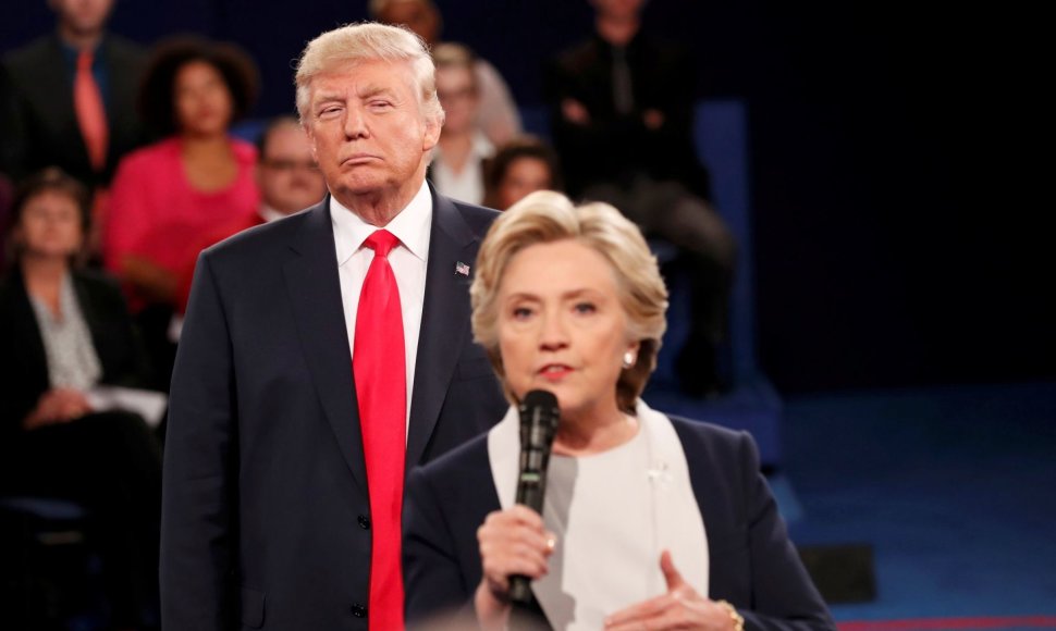 Donaldo Trumpo ir Hillary Clinton antrieji debatai