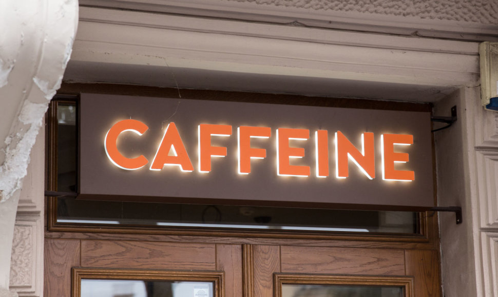 „Caffeine“ logotipas