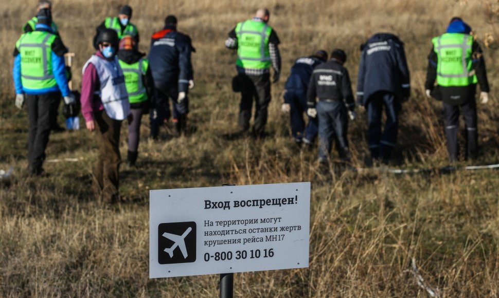 Nyderlandų ir ESBO ekspertai „Malaysia Airlines“ lėktuvo katastrofos vietoje
