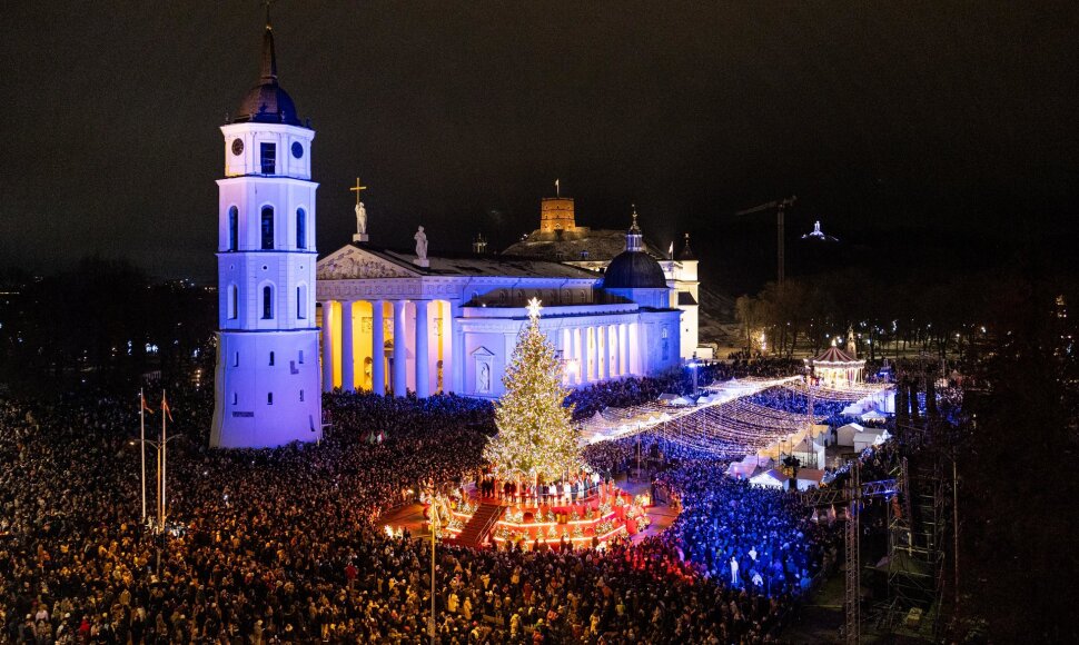 Vilniaus Kalėdų eglės įžiebimas