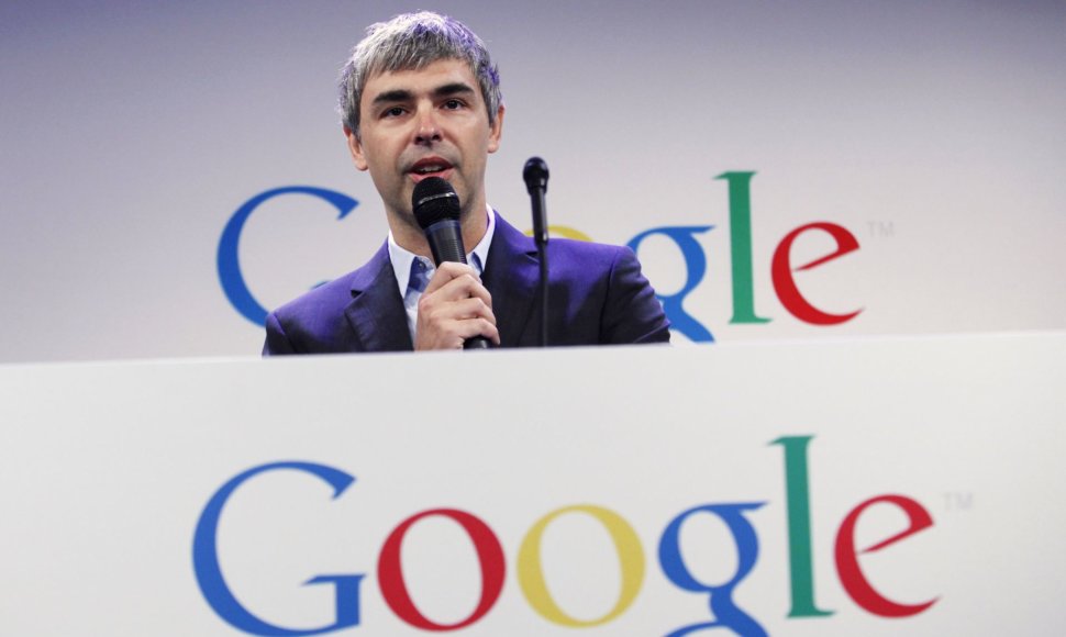 8. Larry Page'as – „Google“ vadovas