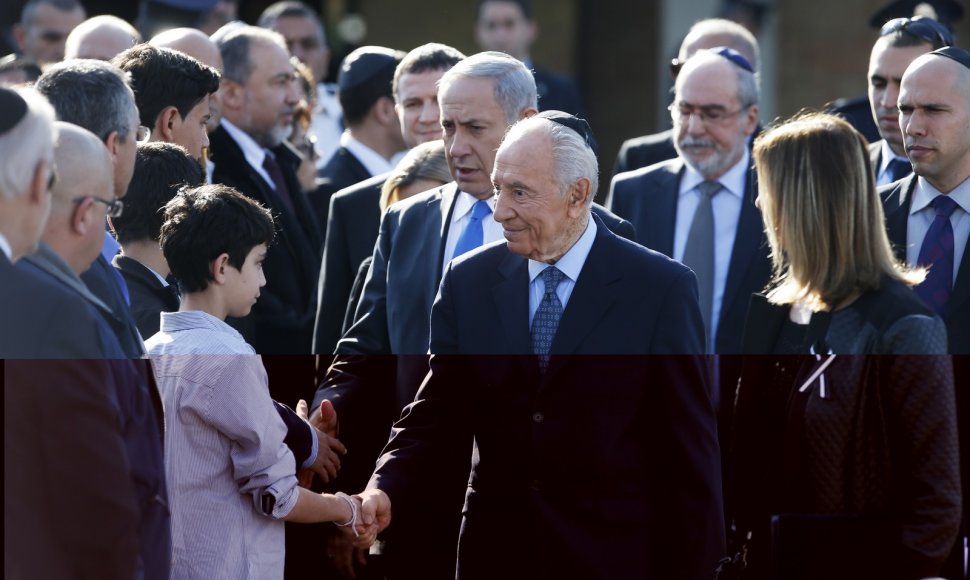Izraelio prezidentas Shimonas Peresas