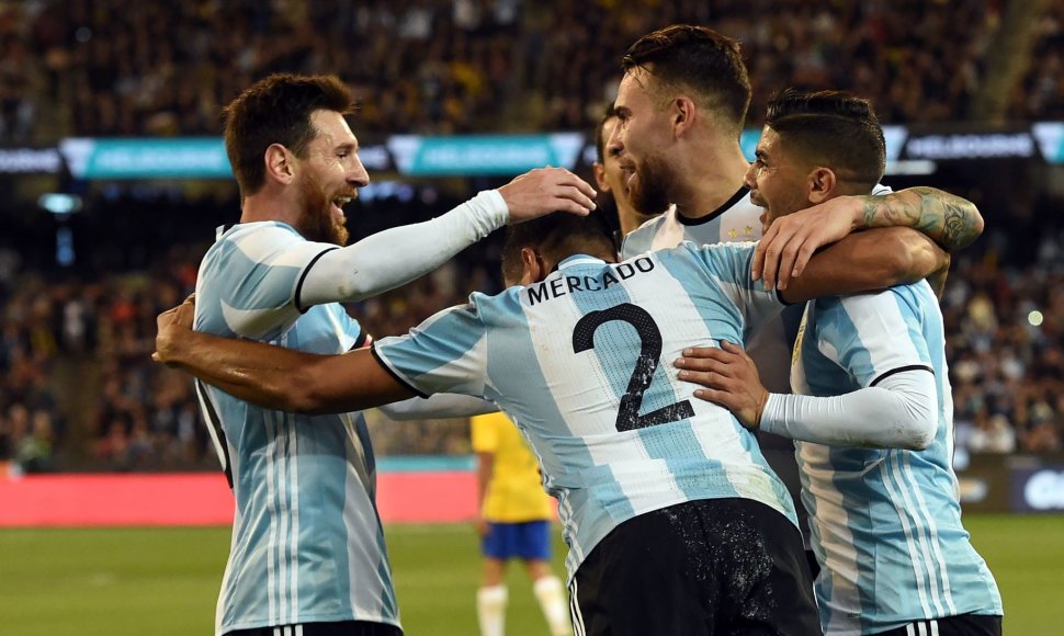 Argentinas pasiekė pergalę