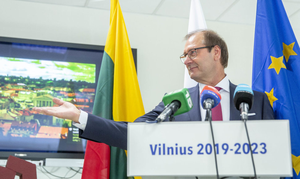 Darbo partijos kandidato į Vilniaus miesto merus Viktoro Uspaskicho spaudos konferencija