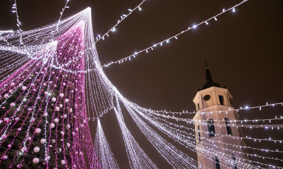 Kalėdinė Vilniaus eglė