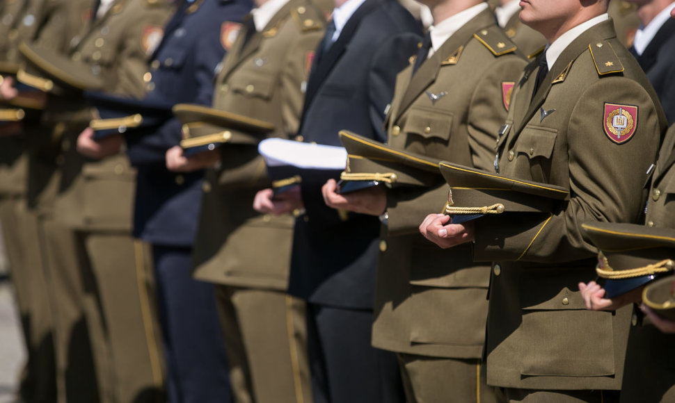 Leitenanto laipsnio suteikimo ceremonija