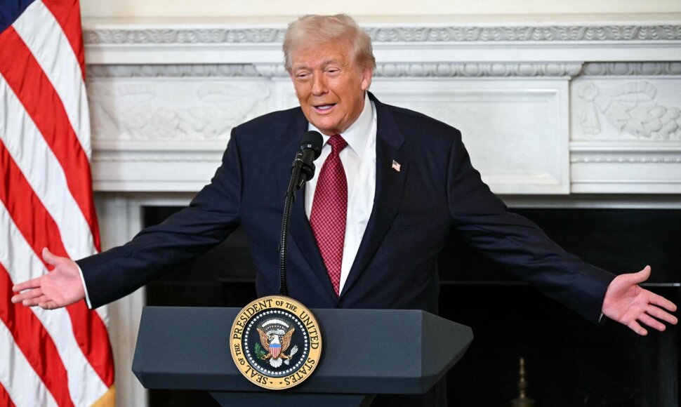 Donaldas Trumpas / SAUL LOEB / AFP
