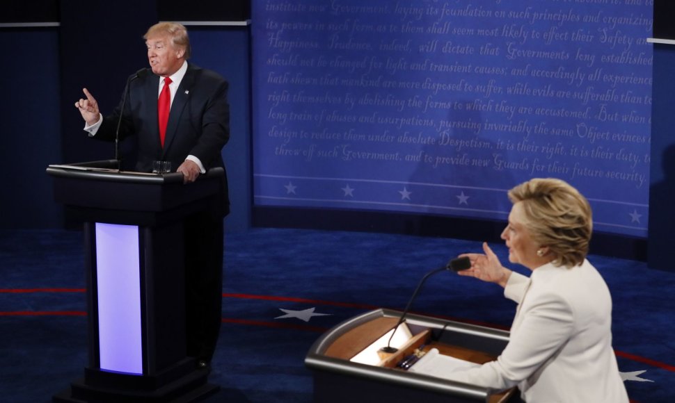 Donaldo Trumpo ir Hillary Clinton debatai