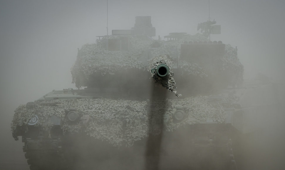 Vokiečių tankas „Leopard 2“