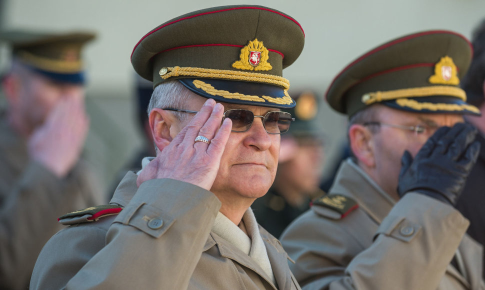 Generolo Jono Žemaičio Lietuvos karo akademijoje įvyko akademijos viršininko pasikeitimo ceremonija