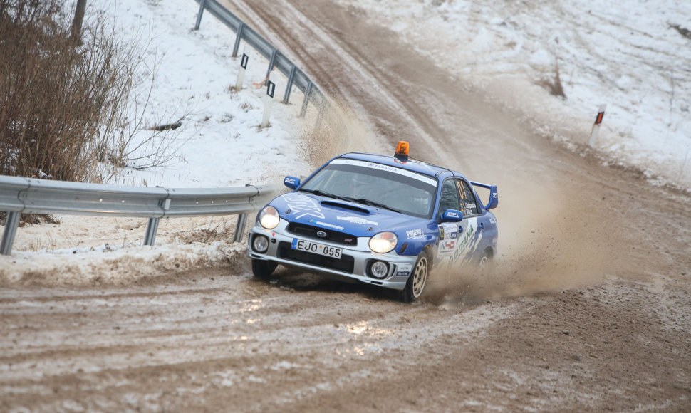 „Halls Winter Rally“: 7-8 ir 10-11 GR