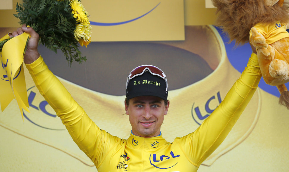 Peteris Saganas tapo „Tour de France“ lyderiu